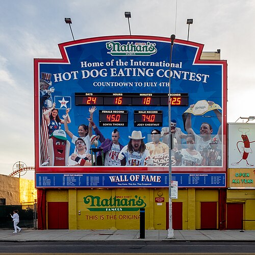 Nathan's Hot Dog Eating Contest